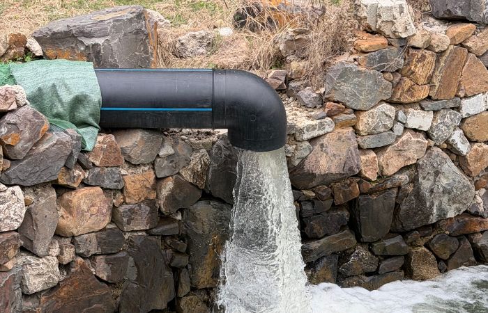 HDPE Underground Water Conveyance Pipeline