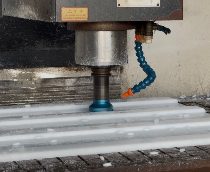 Precision UHMWPE Sheet Machining