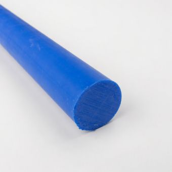 Blue UHMW Rod