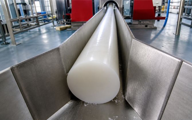 Extruded PVDF Rod